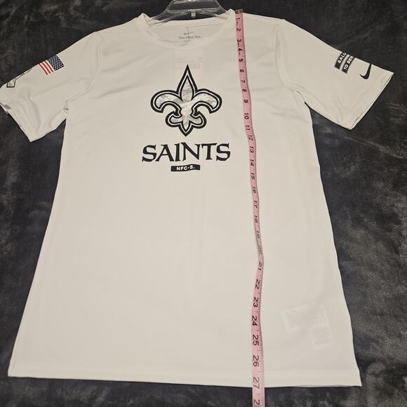 Nike New Orleans Saints Shirt Team Apparel Salute To Service Size Large 14/16 - Picture 8 of 8